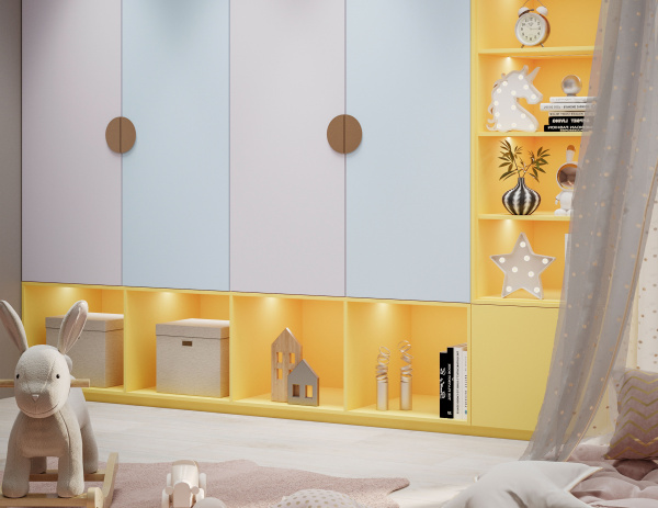 ЛДСП Сиреневый 16 мм 2750*1830 РЕ